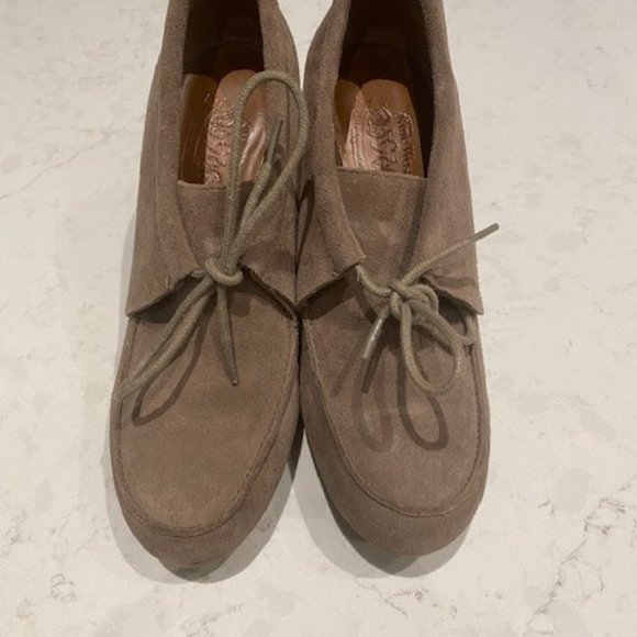 Nine West ‘Snow Drift’ Suede Booties - Picture 2 of 5